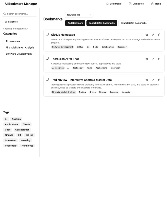 AIBookmarks